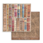 STAMPERIA VINTAGE LIBRARY БЛОКЧЕ ХАРТИЯ 30,5/30,5 СМ-SBBL133