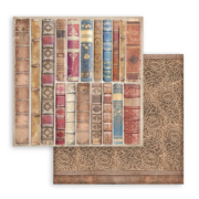STAMPERIA VINTAGE LIBRARY БЛОКЧЕ ХАРТИЯ 30,5/30,5 СМ-SBBL133