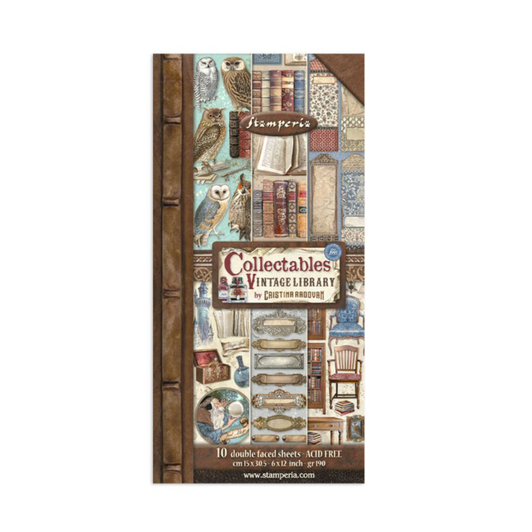 SBBV22 STAMPERIA VINTAGE LIBRARY COLLECTABLES SBBV22 - Изображение 1