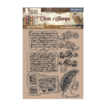 STAMPERIA CLEAR STAMPS 14/18CM - СИЛИКОНОВ ПЕЧАТ WTK172
