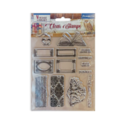 STAMPERIA VINTAGE LIBRARY 14/18CM - СИЛИКОНОВ ПЕЧАТ WTK173