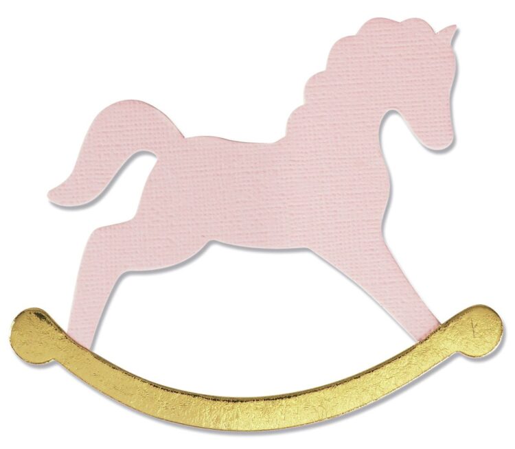 SIZZIX THINLITS ЩАНЦИ ЗА ИЗРЯЗВАНЕ - ROCKING HORSE - Изображение 2