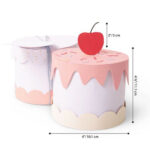 SIZZIX THINLITS ЩАНЦИ ЗА ИЗРЯЗВАНЕ - CAKE BOX - Изображение 2