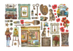 STAMPERIA SUNFLOWER ART EPHEMERA - DFLCT19 - Изображение 2