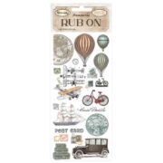 STAMPERIA AROUND THE WORLD RUB ON 10,16/21,6СМ - DFLRB32