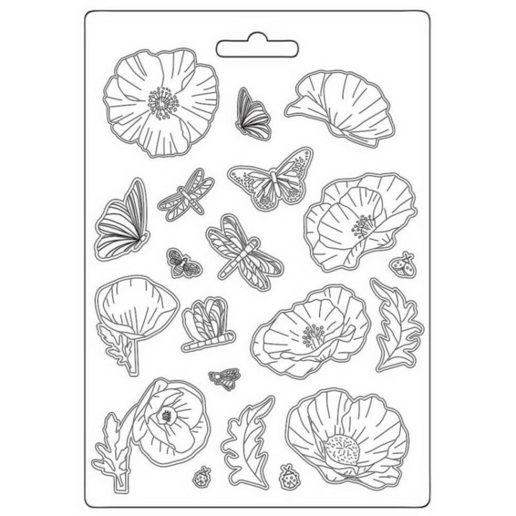 full_K3PTA5649_1 STAMPERIA SUNFLOWER ART SOFT MOULD A5 - K3PTA5649 - Изображение 1