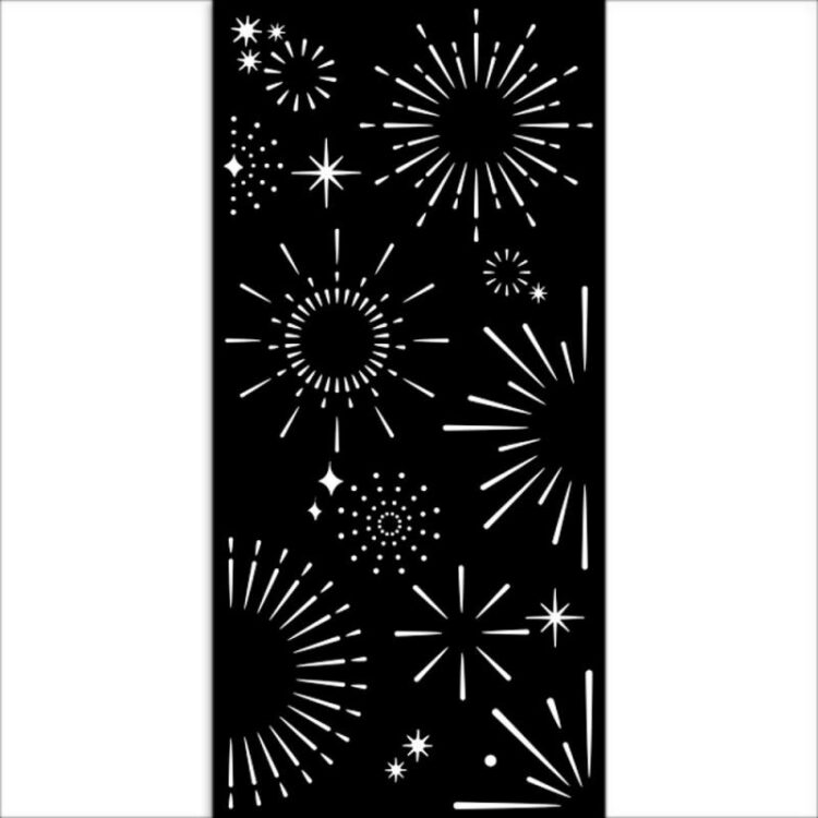 full_KSTDL81_1 STAMPERIA OH LA LA STENCIL - ШАБЛОН 12 Х 25 СМ - KSTDL81 - Изображение 1