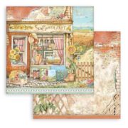 STAMPERIA SUNFLOWER ART КАРТОН 30,5/30,5 СМ - SBB932