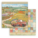 STAMPERIA SUNFLOWER ART КАРТОН 30,5/30,5 СМ - SBB933