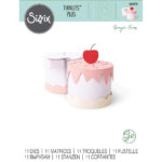 SIZZIX THINLITS ЩАНЦИ ЗА ИЗРЯЗВАНЕ - CAKE BOX