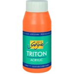 SOLO GOYA АКРИЛНА БОЯ TRITON 750 МЛ. - GEN DEEP ORANGE 17002