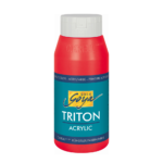 SOLO GOYA АКРИЛНА БОЯ TRITON 750 МЛ. - CHERRY RED