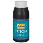 SOLO GOYA АКРИЛНА БОЯ TRITON 750 МЛ. - BLACK