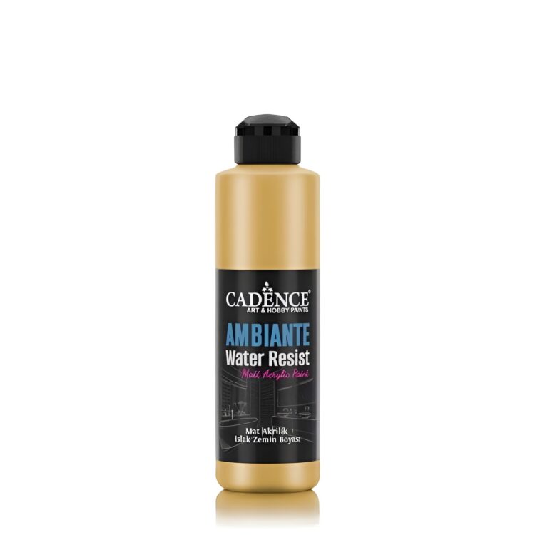 8699036795015 CADENCE АКРИЛНА БОЯ AMBIANTE 250 МЛ. - GOLD AWM-03 - Изображение 1