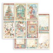 STAMPERIA CHRISTMAS ДИЗАЙНЕРСКИ КАРТОН 30,5/30,5 СМ - SBB942