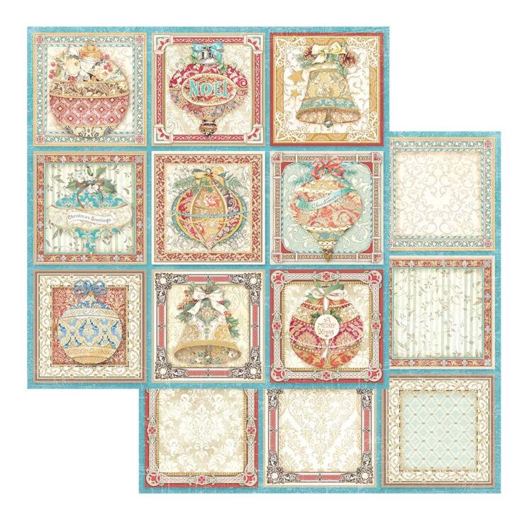 STAMPERIA CHRISTMAS ДИЗАЙНЕРСКИ КАРТОН 30,5/30,5 СМ - SBB943 - Изображение 1