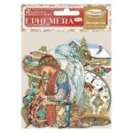 STAMPERIA CHRISTMAS GREETINGS EPHEMERA - DFLCT24