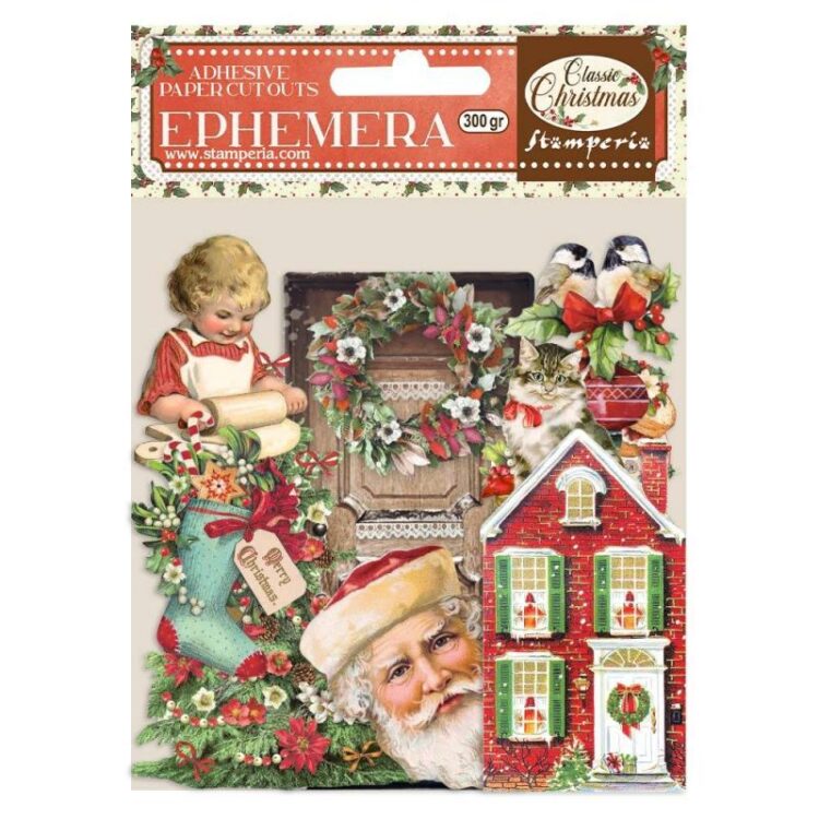 full_DFLCT27_1 STAMPERIA CLASSIC CHRISTMAS EPHEMERA - DFLCT27 - Изображение 1