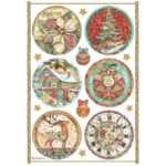 STAMPERIA CHRISTMAS ДЕКУПАЖНА ОРИЗОВА ХАРТИЯ А4 - DFSA4795