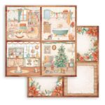 STAMPERIA CHRISTMAS ДИЗАЙНЕРСКИ КАРТОН 30,5/30,5 СМ - SBB950