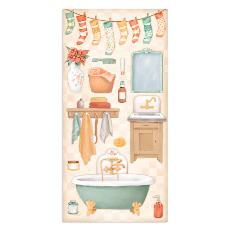 STAMPERIA ALL AROUND XMAS COLLECTABLES SBBV24 - Изображение 19
