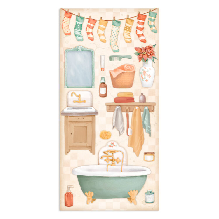 STAMPERIA ALL AROUND XMAS COLLECTABLES SBBV24 - Изображение 20