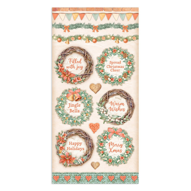 STAMPERIA ALL AROUND XMAS COLLECTABLES SBBV24 - Изображение 23