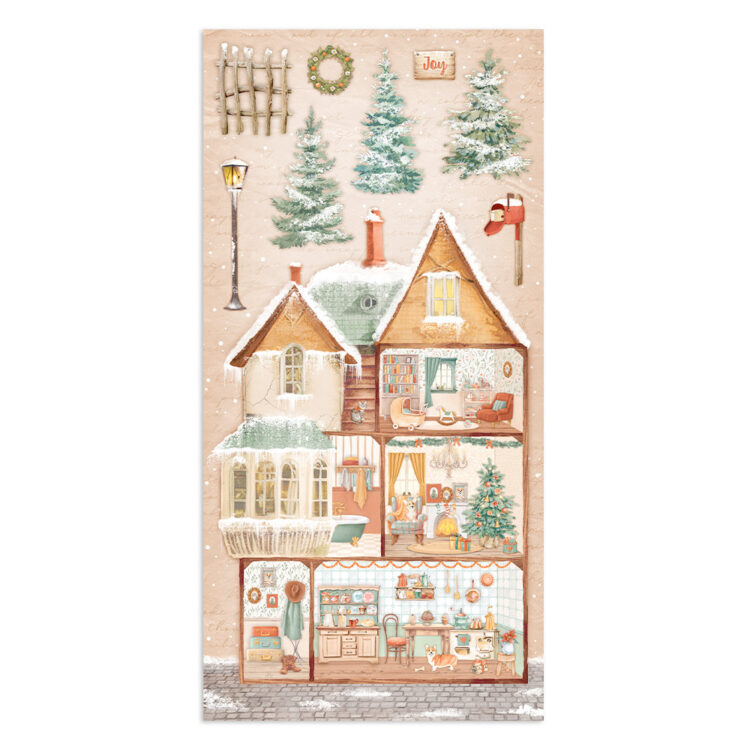 STAMPERIA ALL AROUND XMAS COLLECTABLES SBBV24 - Изображение 9