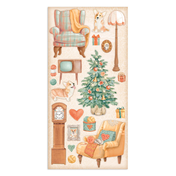 STAMPERIA ALL AROUND XMAS COLLECTABLES SBBV24 - Изображение 14