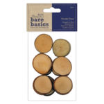 DOCRAFTS ДЪРВЕНИ ФИГУРКИ ЗА ДЕКОРАЦИЯ 16БР. DISCS PMA 174713