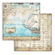 STAMPERIA SONGS OF THE SEA КАРТОН 30,5/30,5 СМ - SBB954