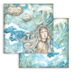 STAMPERIA SONGS OF THE SEA КАРТОН 30,5/30,5 СМ - SBB955