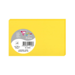 CLAIREFONTAINE КАРТИЧКИ 82/128 ММ 210 ГР - ИНТЕНЗИВНО ЖЪЛТИ