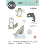 SIZZIX THINLITS ЩАНЦИ ЗА ИЗРЯЗВАНЕ - ARCTIC ANIMALS