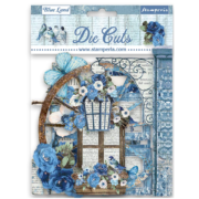 STAMPERIA BLUE LAND DIE CUTS DFLDC79