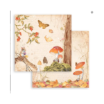 STAMPERIA WOODLAND ДИЗАЙНЕРСКИ КАРТОН 30,5/30,5 СМ - SBB959