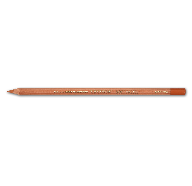 8593539347521 KOH-I-NOOR ПАСТЕЛНИ МОЛИВИ - DARK OCHRE 206 - Изображение 1