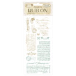 STAMPERIA PRECIOUS СТИКЕРИ RUB ON 10,16/21,6СМ - DFLRB62