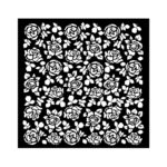 STAMPERIA PRECIOUS MEDIA STENCIL ШАБЛОН 18Х18 СМ KSTDQ-96
