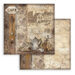 STAMPERIA COFFEE AND CHOCOLATE КАРТОН 30,5/30,5 СМ - SBB965