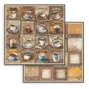 STAMPERIA COFFEE AND CHOCOLATE КАРТОН 30,5/30,5 СМ - SBB968