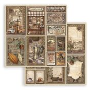 STAMPERIA COFFEE AND CHOCOLATE КАРТОН 30,5/30,5 СМ - SBB970