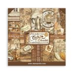 STAMPERIA COFFEE AND CHOCOLATE БЛОКЧЕ 20,3/20,3 СМ - SBBS93