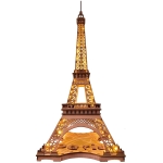 ROBOTIME 3D ДЪРВЕН ПЪЗЕЛ NIGHT EIFFEL TOWER 164 ЧАСТИ TGL01