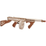 ROBOTIME 3D ДЪРВЕН ПЪЗЕЛ SUBMACHINE GUN 275 ЧАСТИ LQB01