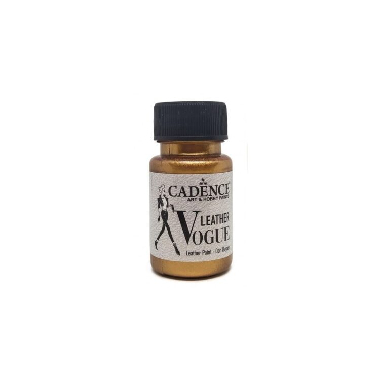 CADENCE АКРИЛНА БОЯ ЗА КОЖА VOGUE 50 МЛ. - BRONZE LVM-05 - Изображение 1