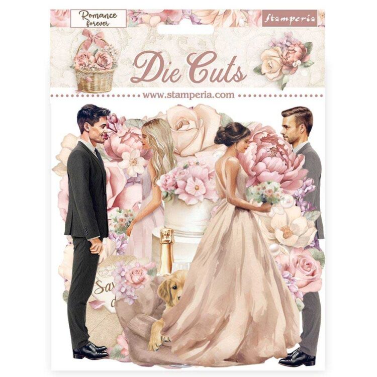 898900 STAMPERIA ROMANCE FOREVER DIE CUTS DFLDC89 - Изображение 1