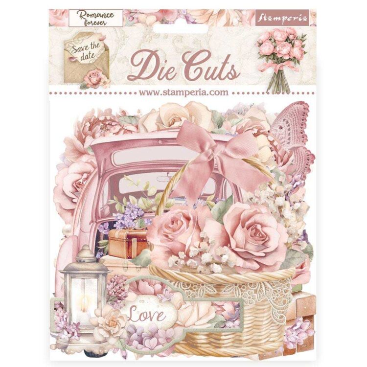 909005 STAMPERIA ROMANCE FOREVER DIE CUTS DFLDC90 - Изображение 1