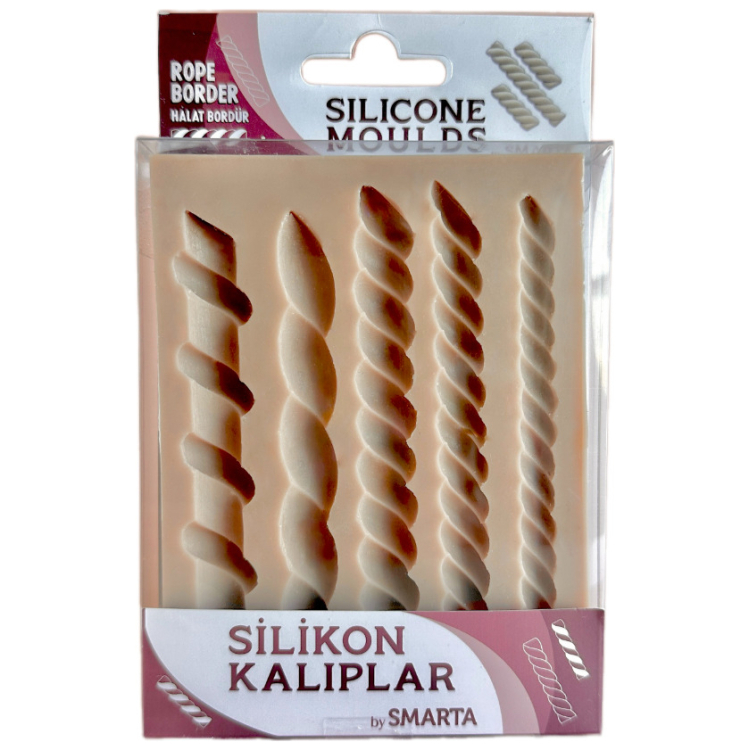 1013035 SMARTA СИЛИКОНОВИ МОЛДОВЕ - ROPE BORDER SK1013035 - Изображение 1