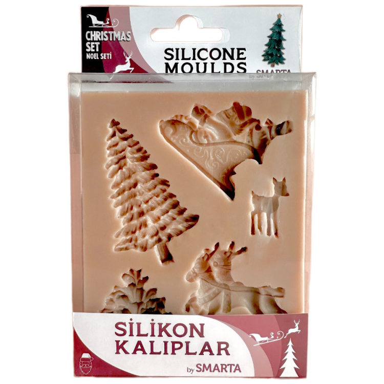 SMARTA СИЛИКОНОВИ МОЛДОВЕ - CHRISTMAS SET SK1013065 - Изображение 1